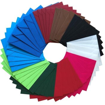 Quadratische Briefumschläge  110 x 110 mm ohne...