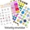 400 Etiketten selbstklebend A6 148,5 x 105 mm, 100 Blatt im DIN A4-Format, 4 Etiketten pro Blatt, insgesamt 400 Aufkleber, Etiketten, einfach zu bedrucken, leicht zu verkleben 100 Weiß 148x105