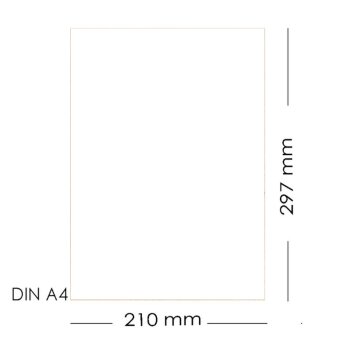 100 teiliges Briefpapier Set für Erwachsene Bambus mit Briefumschlägen, edel, DIN A4 Papier und farblich passenden Umschläge DIN lang ohne Fenster als Geschenk für Geburtstag, Hochzeit