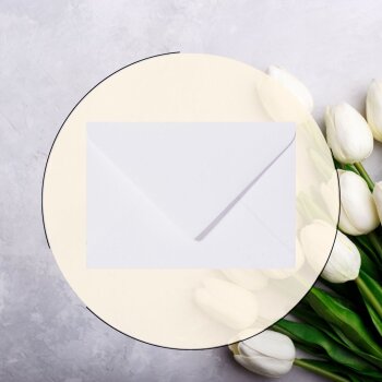 Enveloppes C8 (5,7x8,1 cm) - blanc