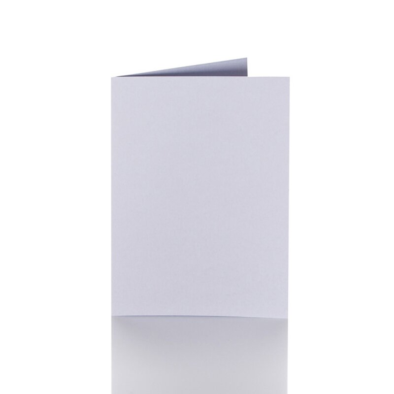 Faltkarten 12x17 cm - lila-blau