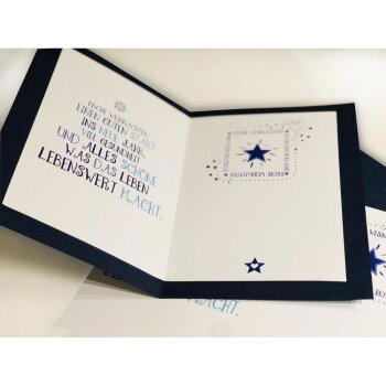 Weihnachtskarten inkl. Einleger mit Weihnachtstext...