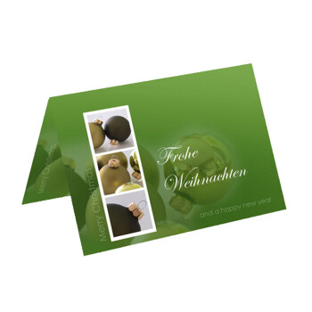 Exklusive Premium Weihnachtskarten mit Umschlag. Doppelkarten/Klappkarten mit Briefumschlag, 120g/m² MIX 16 Stück 16 Stück