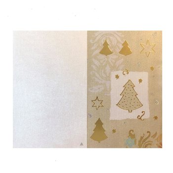 Weihnachtskarte Elegante Weihnachtskarte173 x 110 mm...