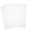 25 Einleger Einlegeblätter in Weiß für Faltkarten Ideal zum Bedrucken oder Beschreiben (Für A6 gefaltet