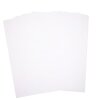 50 Einleger Einlegeblätter in Weiß für Faltkarten Ideal zum Bedrucken oder Beschreiben (Für A6 gefaltet 50 Blatt