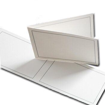 100 real handmade paper cards, double-half matt, 240 g /...