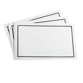 100 real handmade paper cards, double-half matt, 240 g /...