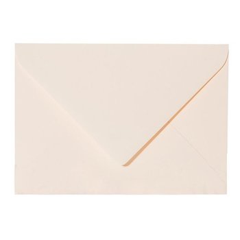 100 mini envelopes DIN C8 57x81 mm in cream for money...