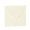 Enveloppes carrées 125x125 mm jaune clair avec rabat triangulaire