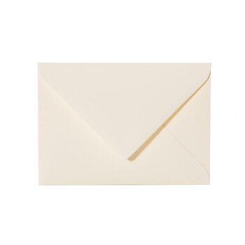 Enveloppes C7 (81 x 114 mm) 120 g / qm - cr&egrave;me douce