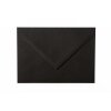 Sobres C6 (11.4x16.2 cm) - negro con una aleta triangular