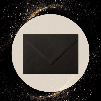 Envelopes DIN B6 (4,92 x 6,93 in) - black with triangular...