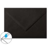 25 envelopes DIN B6 (4.92 x 6.93) with pointed flap 120 g / qm 20 black