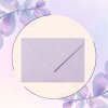 25 envelopes DIN B6 (4.92 x 6.93) with pointed flap 120 g / qm 15 lilac