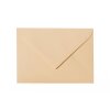 25 enveloppes DIN B6 (125 x 176 mm) avec rabat pointu 120 g / qm 03 Camel