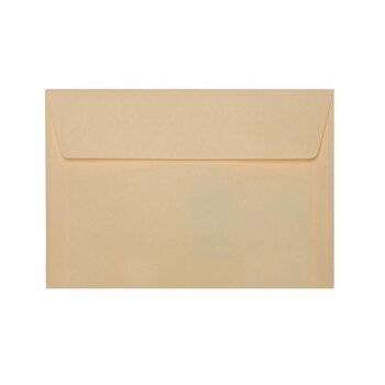 Enveloppes autocollantes B6 125x176 mm en camel