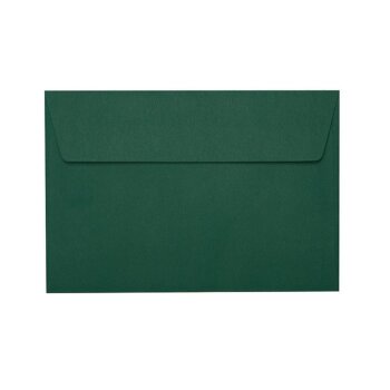 Enveloppes autocollantes B6 125x176 mm en vert foncé