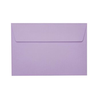 Enveloppes B6 avec adhésif 125x176 mm en lilas