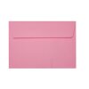 25 Buste DIN B6 (125 x 176 mm) con adesivo 120 g / mq rosa