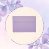 25 Envelopes DIN B6 (4.92 x 6.93 in) with adhesive 120 g / sqm purple-blue