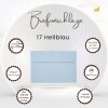 25 Envelopes DIN B6 (4.92 x 6.93 in) with pressure sensitive adhesive 120 g / qm light blue