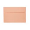 25 envelopes DIN B6 (4.92 x 6.93 in) with pressure sensitive adhesive 120 g / sqm tender salmon