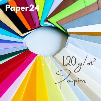 25 sobres DIN B6 (125 x 176 mm) adhesivo sensible a la presión 120 g / qm púrpura