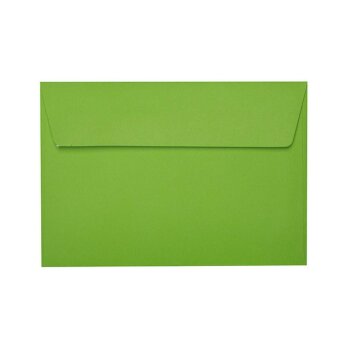 25 enveloppes DIN B6 (125 x 176 mm) adhésif sensible à la pression 120 g / qm vert herbe