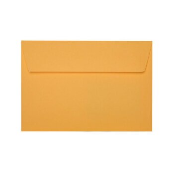 Sobres B6 con tiras adhesivas 125x176 mm amarillo-naranja