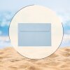 Enveloppes B6 avec bandes adhésives 125x176 mm bleu clair