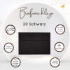 Briefumschläge DIN B6 haftklebend 125x176 mm Schwarz