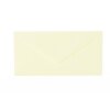 25 envelopes each with triangular flap Din 4.33 x 8.66 in pale yellow