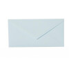 Briefumschläge DIN lang (110 x 220 mm) nassklebend 120 g/m² 25 Stück in  Hellblau