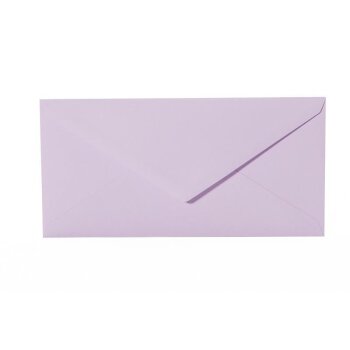 25 enveloppes chacune avec rabat triangulaire Din long...