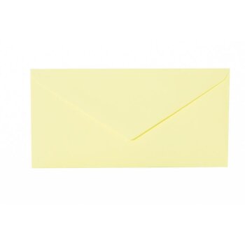 Envelopes DIN long - 4,33 x 8,66 in - yellow with a...