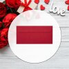 Buste 11x22 cm con strisce adesive - rosso vino