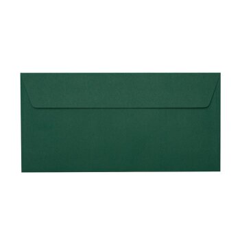 Envelopes 4,33 x 8,66 in with adhesive strips - dark green