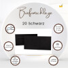Briefumschläge DIN lang haftklebend 110 x 220 mm 120 g/m² 25 Stück in Schwarz