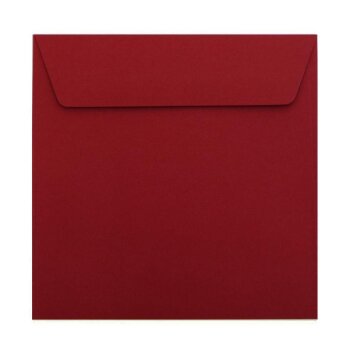 Buste quadrate 22x22 cm Bordeaux adesivo