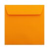 25 Briefumschläge 220 x 220 mm, 120 g/m² in Leuchtorange