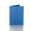Folding cards 4.72 x 6.69 in - denim blue