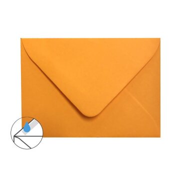 Sobres C8 (5.7x8.1 cm) - amarillo-naranja