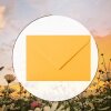 Envelopes C8 (2,25 x 3,19 in) - yellow-orange