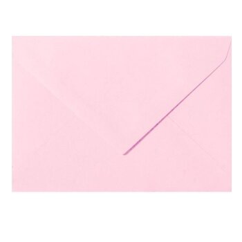 25 envelopes C8 2,25 x 3,19 in light pink