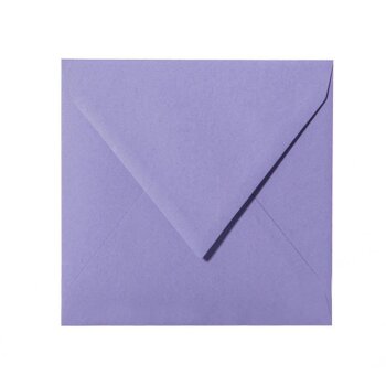 Enveloppes 155x155 mm en violet en 120 g / m2