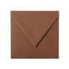 Enveloppes 155x155 mm, adhésif humide, 120 g / m2 en 31 chocolats