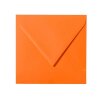 Square envelopes 5.91 x 5.91 in wet adhesive 120 gsm 22 orange