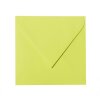 25 enveloppes 150 x 150 mm, 120 g / m² - vert pomme