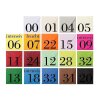 25 Briefumschläge 150 x 150 mm, 120 g/m² - Leuchtorange